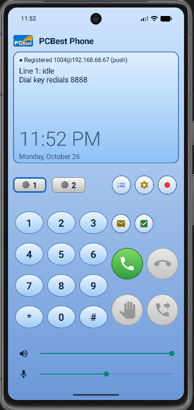 PCBest Phone on Android