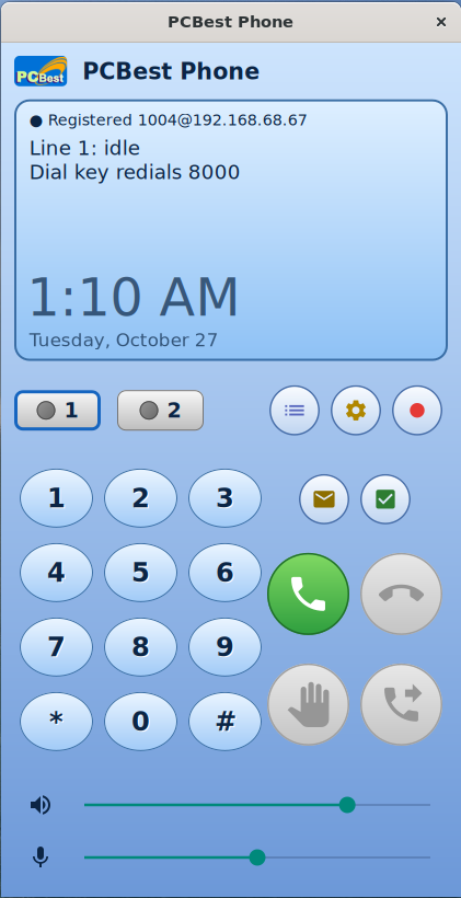 PCBest Phone on Linux